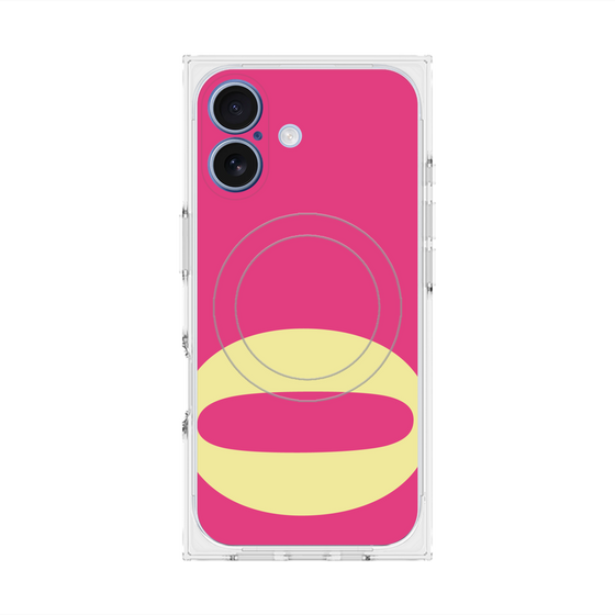 Premium Square Case with MagSafe［ Original - initial color - O pink ］