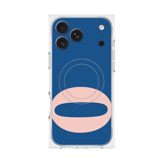 Premium Square Case with MagSafe［ Original - initial color - O navy ］