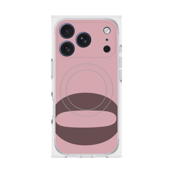 Premium Square Case with MagSafe［ Original - initial color - O dusty pink ］