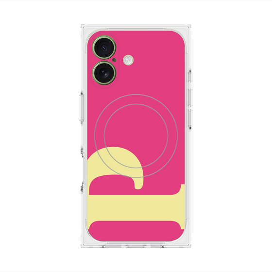 Premium Square Case with MagSafe［ Original - initial color - P pink ］