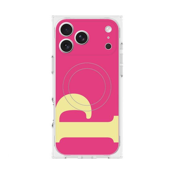 Premium Square Case with MagSafe［ Original - initial color - P pink ］