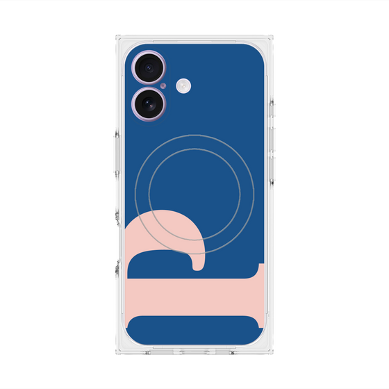 Premium Square Case with MagSafe［ Original - initial color - P navy ］