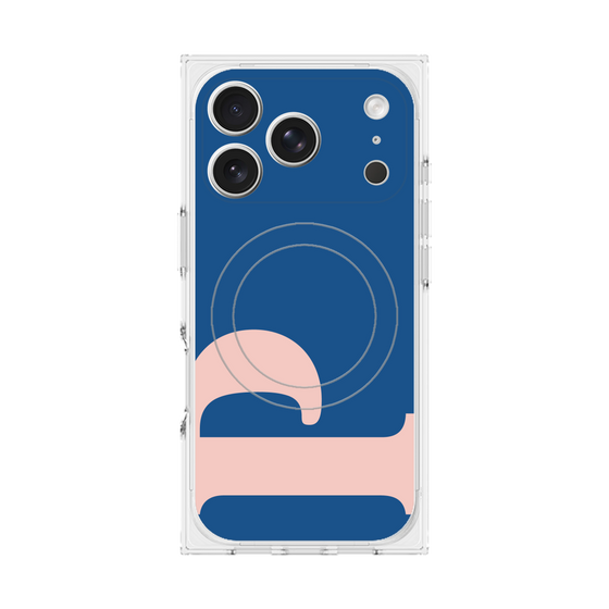 Premium Square Case with MagSafe［ Original - initial color - P navy ］