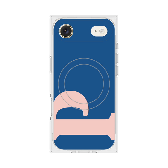 Premium Square Case with MagSafe［ Original - initial color - P navy ］