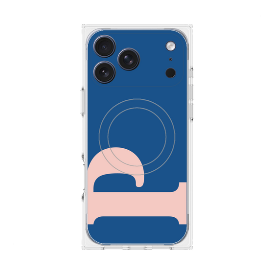 Premium Square Case with MagSafe［ Original - initial color - P navy ］