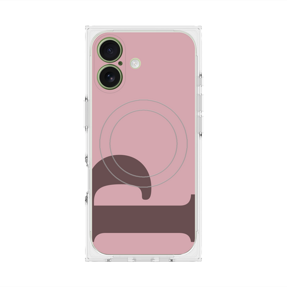 Premium Square Case with MagSafe［ Original - initial color - P dusty pink ］