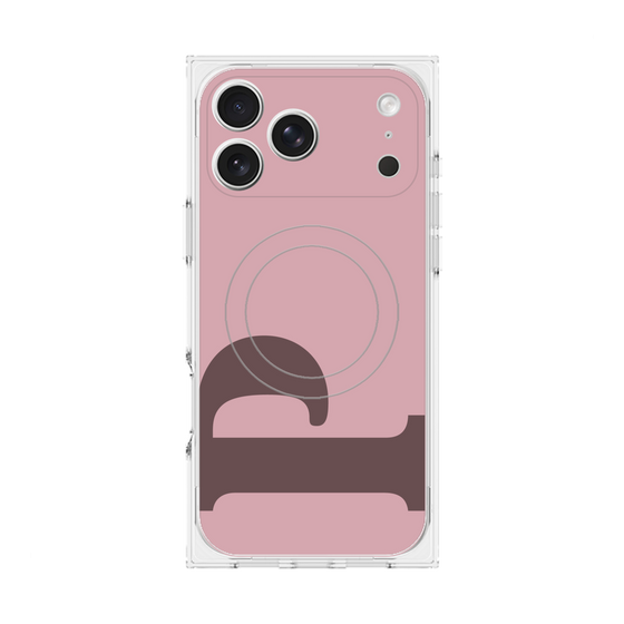 Premium Square Case with MagSafe［ Original - initial color - P dusty pink ］