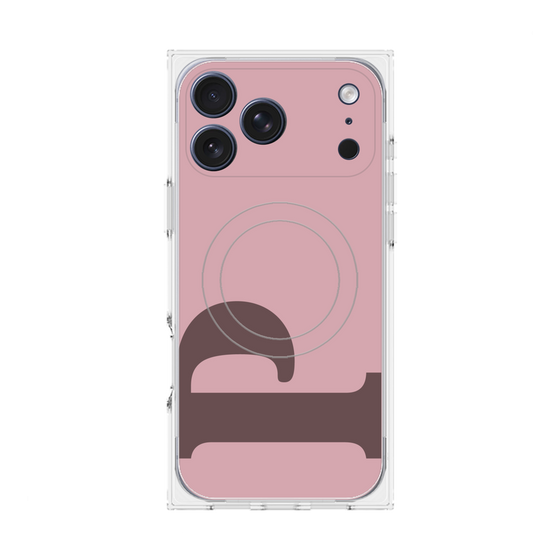 Premium Square Case with MagSafe［ Original - initial color - P dusty pink ］