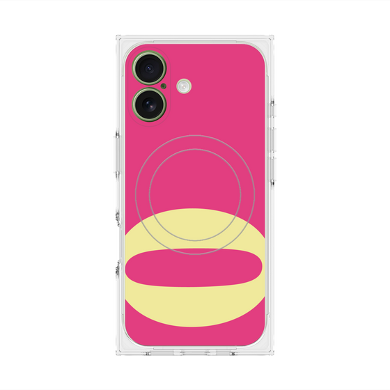 Premium Square Case with MagSafe［ Original - initial color - Q pink ］