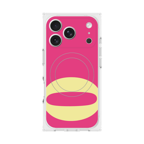 Premium Square Case with MagSafe［ Original - initial color - Q pink ］