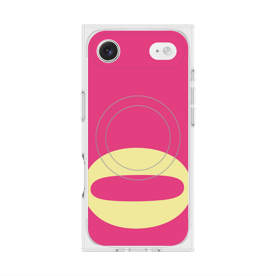 Premium Square Case with MagSafe［ Original - initial color - Q pink ］