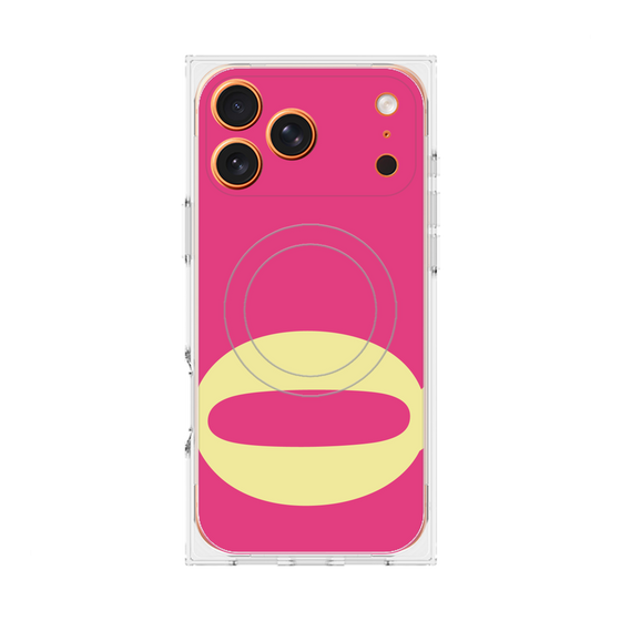 Premium Square Case with MagSafe［ Original - initial color - Q pink ］