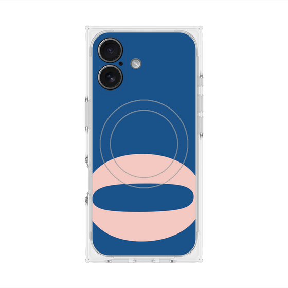 Premium Square Case with MagSafe［ Original - initial color - Q navy ］