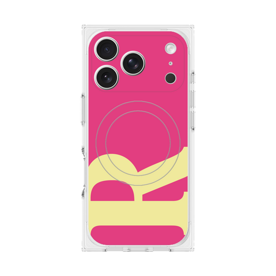 Premium Square Case with MagSafe［ Original - initial color - R pink ］