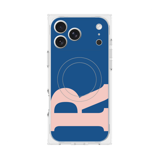 Premium Square Case with MagSafe［ Original - initial color - R navy ］