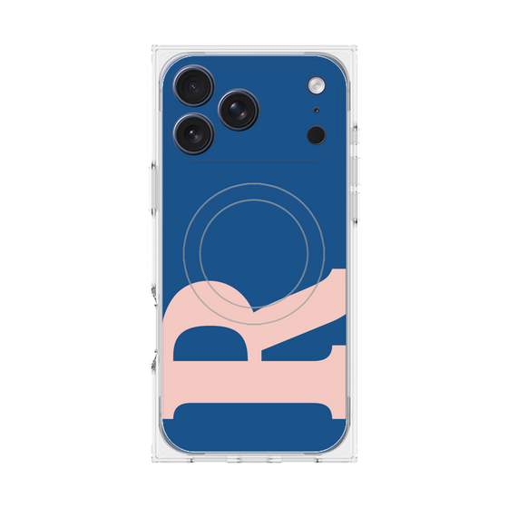 Premium Square Case with MagSafe［ Original - initial color - R navy ］