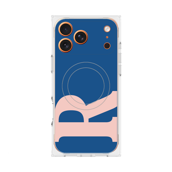 Premium Square Case with MagSafe［ Original - initial color - R navy ］