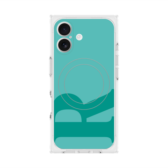 Premium Square Case with MagSafe［ Original - initial color - R light green ］