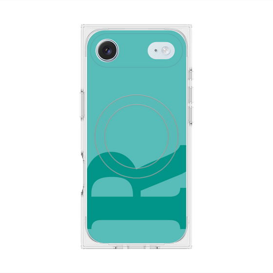 Premium Square Case with MagSafe［ Original - initial color - R light green ］