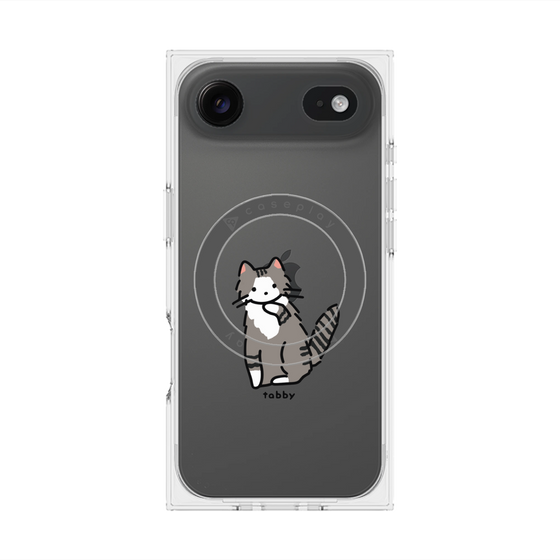 Premium Square Case with MagSafe［ Original - CASEPLAY Cat - tabby ］