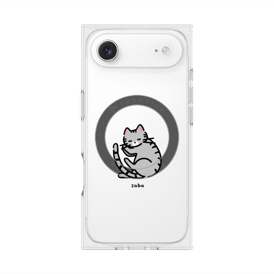 Premium Square Case with MagSafe［ Original - CASEPLAY Cat - Saba ］