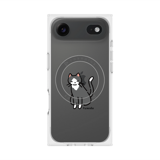 Premium Square Case with MagSafe［ Original - CASEPLAY Cat - tuxedo ］