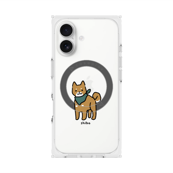 Premium Square Case with MagSafe［ Original - CASEPLAY Dog - shiba ］