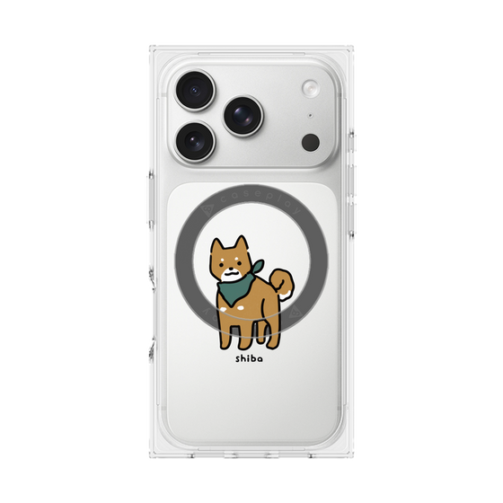 Premium Square Case with MagSafe［ Original - CASEPLAY Dog - shiba ］