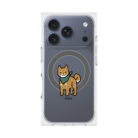 Premium Square Case with MagSafe［ Original - CASEPLAY Dog - shiba ］