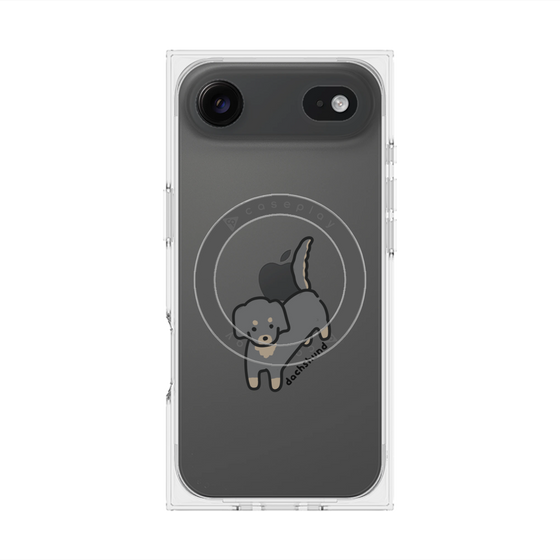 Premium Square Case with MagSafe［ Original - CASEPLAY Dog - Dachshund ］
