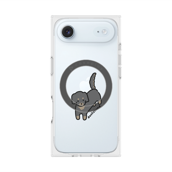 Premium Square Case with MagSafe［ Original - CASEPLAY Dog - Dachshund ］