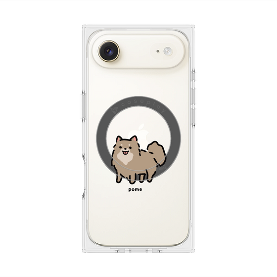 Premium Square Case with MagSafe［ Original - CASEPLAY Dog - Pome ］
