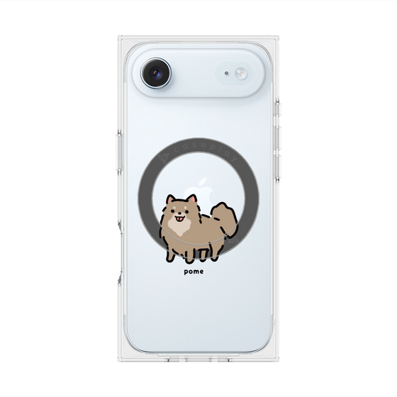 Premium Square Case with MagSafe［ Original - CASEPLAY Dog - Pome ］