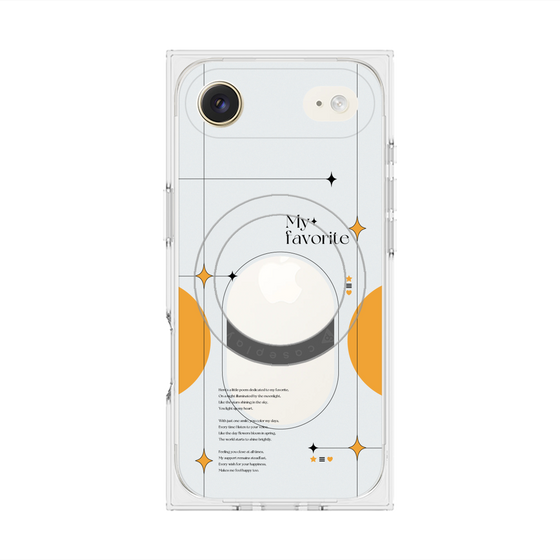 Premium Square Case with MagSafe［ Original - Instax Case - Orange ］