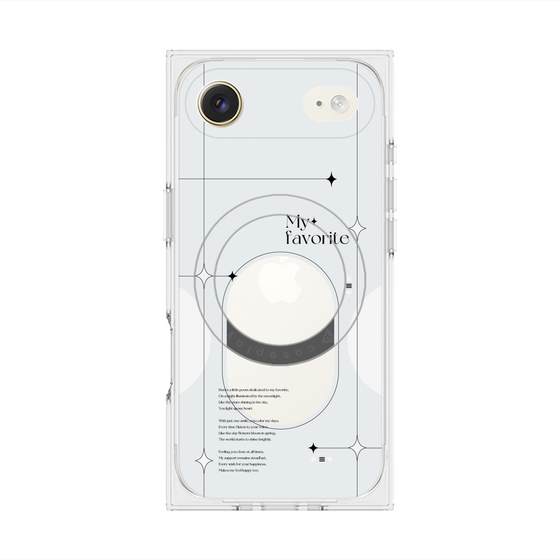 Premium Square Case with MagSafe［ Original - Instax Case - White ］