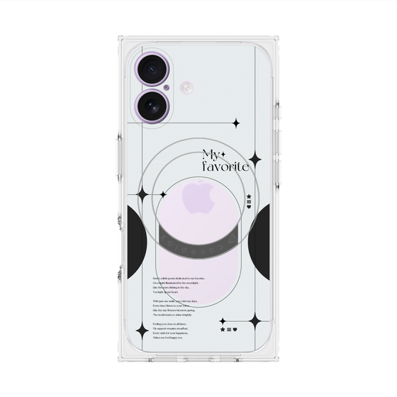 Premium Square Case with MagSafe［ Original - Instax Case - Black ］