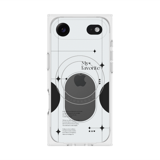 Premium Square Case with MagSafe［ Original - Instax Case - Black ］