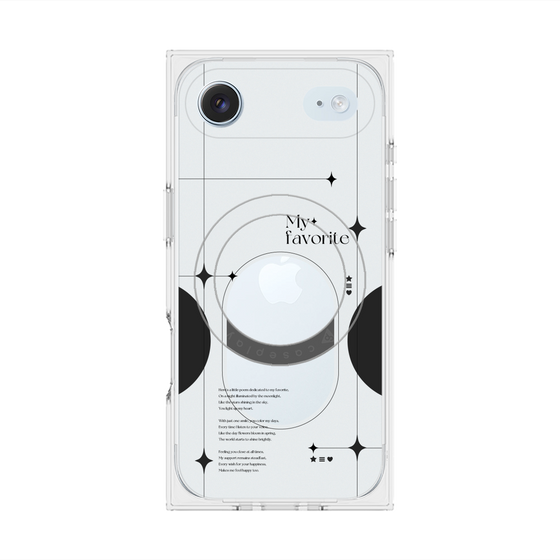 Premium Square Case with MagSafe［ Original - Instax Case - Black ］