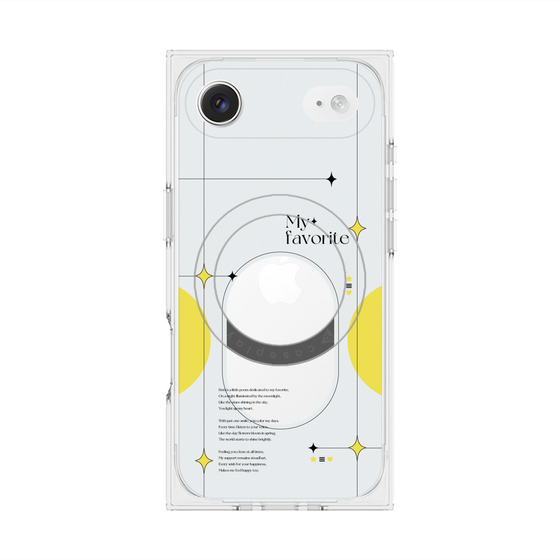 Premium Square Case with MagSafe［ Original - Instax Case - Yellow ］