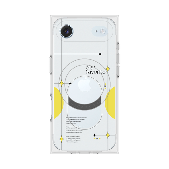 Premium Square Case with MagSafe［ Original - Instax Case - Yellow ］