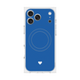 Premium Square Case with MagSafe［ Original - Favorite Color Heart - Blue ］