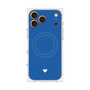Premium Square Case with MagSafe［ Original - Favorite Color Heart - Blue ］
