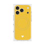 Premium Square Case with MagSafe［ Original - Favorite Color Heart - Yellow ］