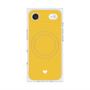 Premium Square Case with MagSafe［ Original - Favorite Color Heart - Yellow ］