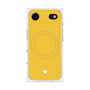 Premium Square Case with MagSafe［ Original - Favorite Color Heart - Yellow ］
