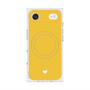 Premium Square Case with MagSafe［ Original - Favorite Color Heart - Yellow ］