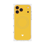 Premium Square Case with MagSafe［ Original - Favorite Color Heart - Yellow ］