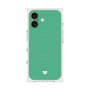 Premium Square Case with MagSafe［ Original - Favorite Color Heart - Green ］