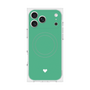 Premium Square Case with MagSafe［ Original - Favorite Color Heart - Green ］