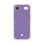 Premium Square Case with MagSafe［ Original - Favorite Color Heart - Purple ］
